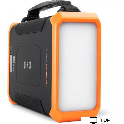 Портативная зарядная станция TopON TOP-X100 PRO (черный/оранжевый)