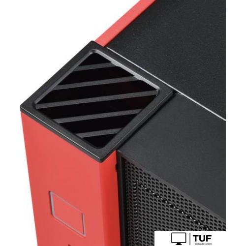 Корпус SilverStone RL08 (черный/красный)