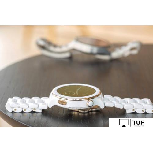 Умные часы Huawei Watch GT 3 Pro Ceramic 43 мм (белый/керамика)