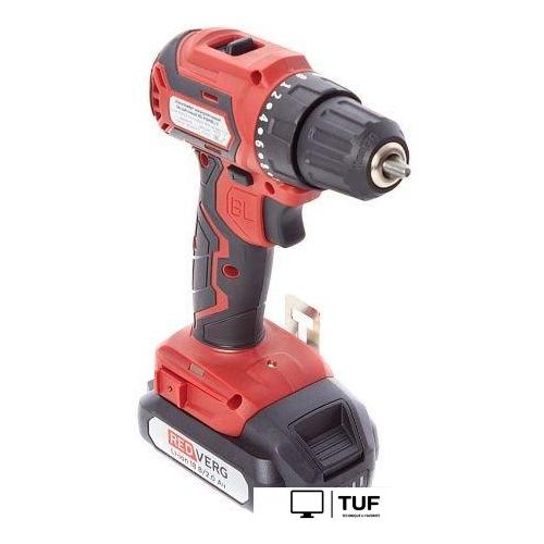 Дрель-шуруповерт RedVerg Power Сompact RD-S18MBL/U (с 2-мя АКБ, кейс)