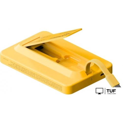 Внешний аккумулятор Momax 1-Power X Pro Magnetic Built-In USB-C IP131 5000mAh (желтый)