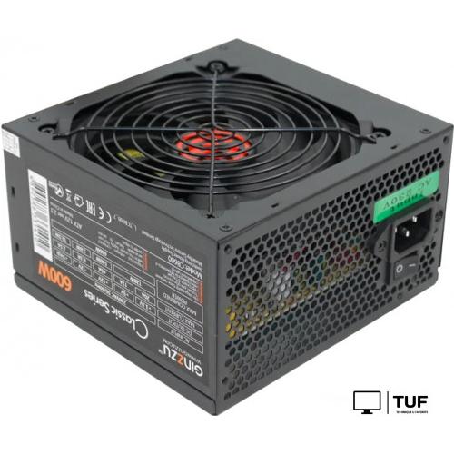 Блок питания Ginzzu CB600