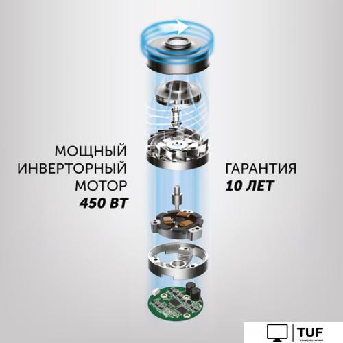 Вертикальный пылесос с влажной уборкой Polaris PVCS 7090 HandStickPRO Aqua