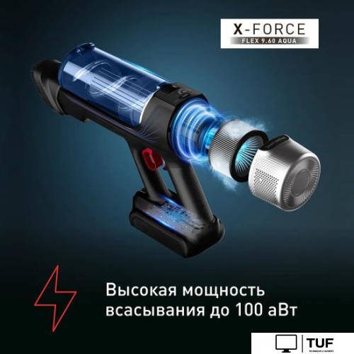 Вертикальный пылесос с влажной уборкой Tefal X-Force Flex 9.60 Aqua TY20C7WO