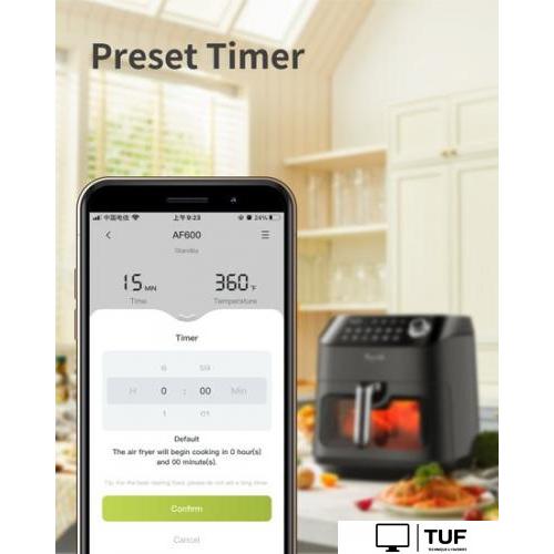 Аэрофритюрница Kyvol AF600