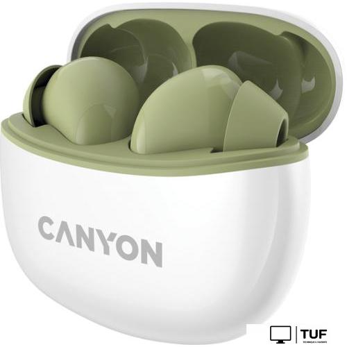 Наушники Canyon TWS-5 (оливковый)