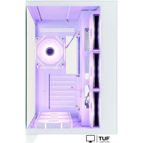 Корпус 1stPlayer MV8-TP MV8-TP-WH-6FC7R-W-1FC7-W-HUB2 (белый)