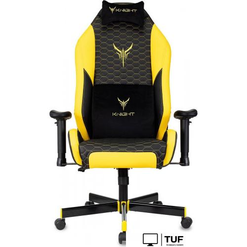 Игровое (геймерское) кресло Knight Neon (черный/желтый)