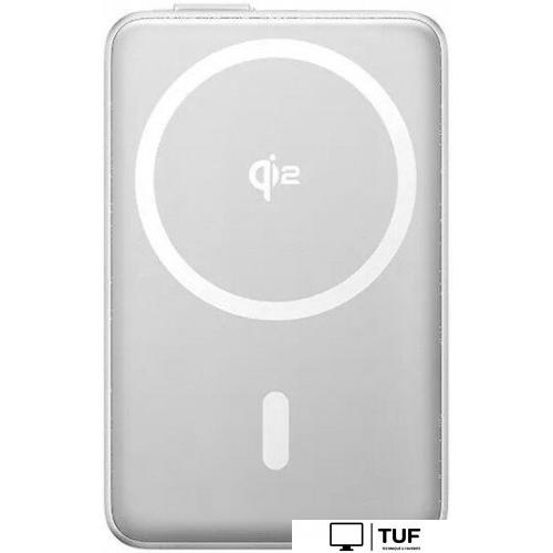 Внешний аккумулятор Baseus Nomos Qi2 Magnetic Power Bank 10000mAh (серебристый)