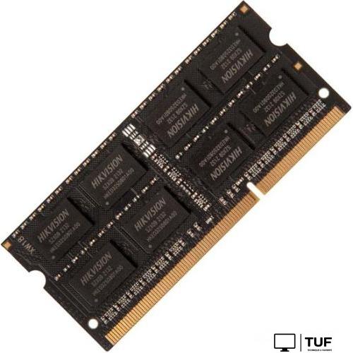 Оперативная память Hikvision 4GB DDR3 SODIMM PC3-12800 HKED3042AAA2A0ZA1/4G