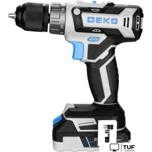 Дрель-шуруповерт Deko Loner 20V 085-1005 (с 2-мя АКБ)