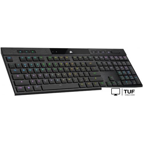 Клавиатура Corsair K100 AIR Wireless RGB (Cherry MX Ultra-Low Profile Tactile, нет кириллицы)