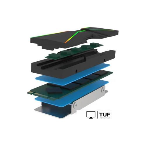 Радиатор для SSD Xilence XC401 M2SSD.B.ARGB