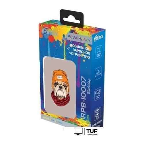 Внешний аккумулятор Ritmix RPB-10007 (бульдог)