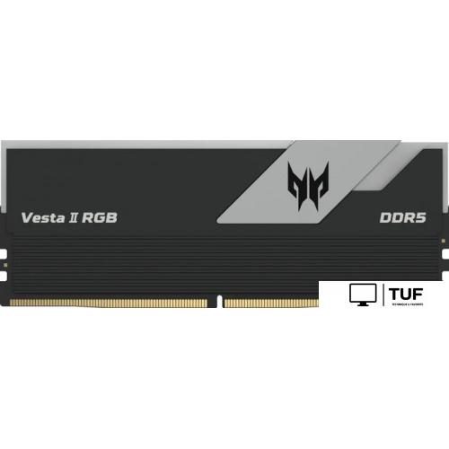 Оперативная память Acer Predator Vesta II RGB 2x16ГБ DDR5 6000 МГц BL.9BWWR.327