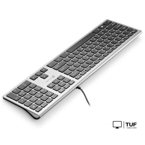 Клавиатура Oklick 890S (серебристый)