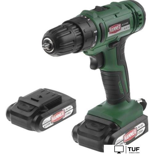 Дрель-шуруповерт Hammer ACD14BS (с 2-мя АКБ)