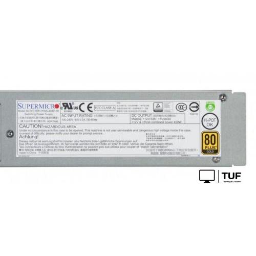 Блок питания Supermicro PWS-406P-1R