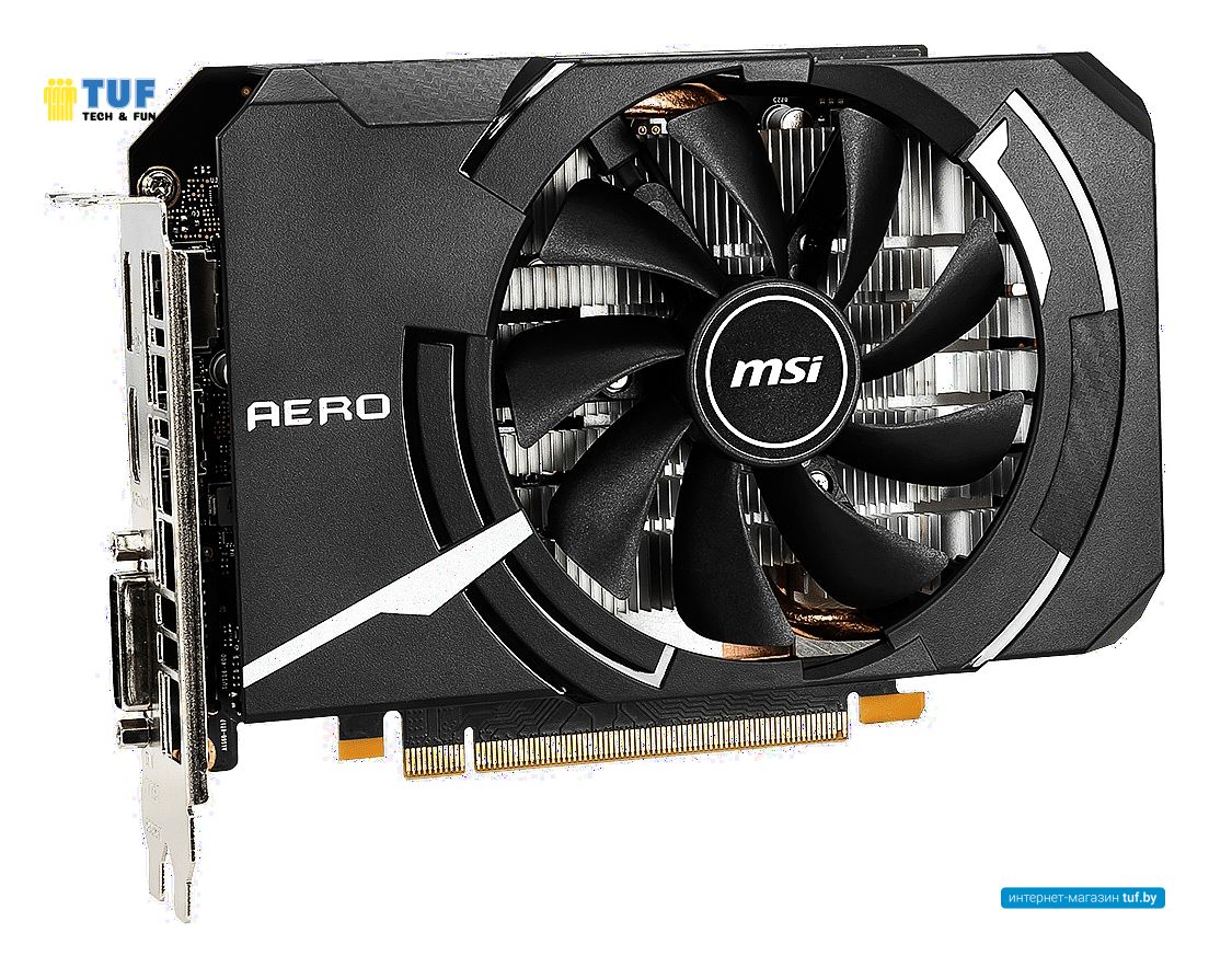 Видеокарта MSI GeForce GTX 1660 Super Aero ITX OC 6GB GDDR6