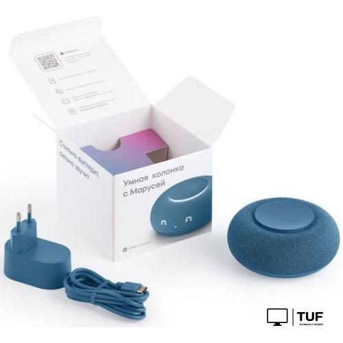 Умная колонка VK Капсула Мини (морской синий)