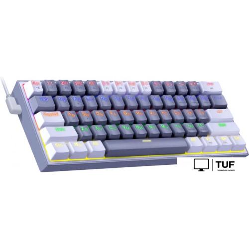 Клавиатура Redragon Fizz (Redragon Melt-Gold, серый/белый)