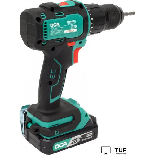 Ударная дрель-шуруповерт DCA ADJZ2055i Type AM (с 2-мя АКБ, кейс)