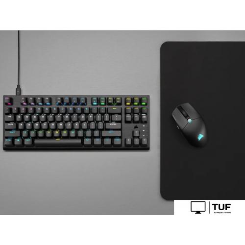 Клавиатура Corsair K60 Pro TKL (черный, Corsair OPX, нет кириллицы)