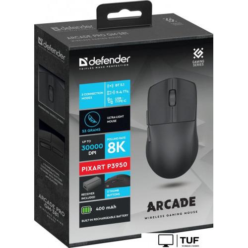 Игровая мышь Defender Arcade Pro GM-381 (черный)