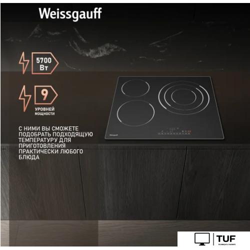 Варочная панель Weissgauff HV 633 BS