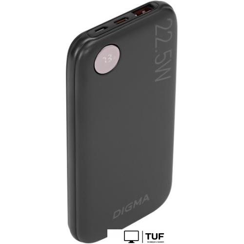 Внешний аккумулятор Digma DGPF10B 10000mAh (черный)