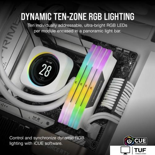 Оперативная память Corsair Vengeance RGB 2x32ГБ DDR5 6000 МГц CMH64GX5M2B6000C30W