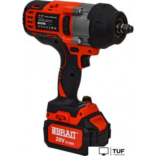 Гайковерт Brait BCIW20-4-1000PUBL Pro 21.01.206.101 (с 1-им АКБ, кейс)