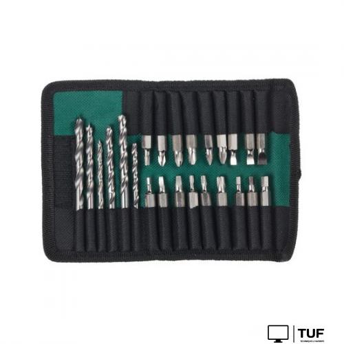 Дрель-шуруповерт Rokodil Twist 2 Air 1047298 (с 2-мя АКБ, сумка, набор оснастки)