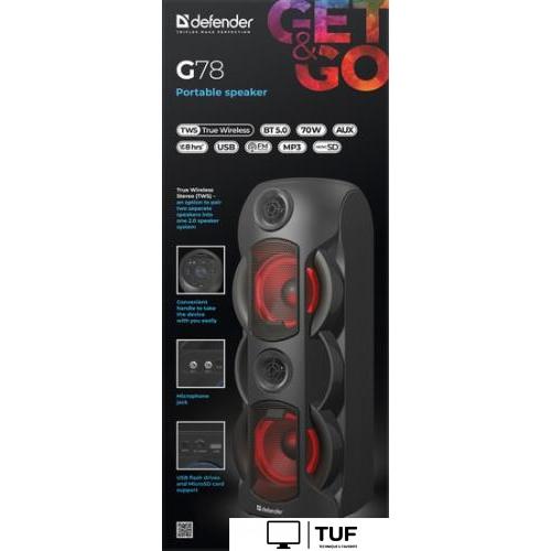 Колонка для вечеринок Defender G78