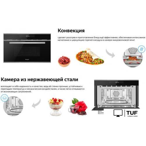 Микроволновая печь Weissgauff BMWO-349 DBSX Touch