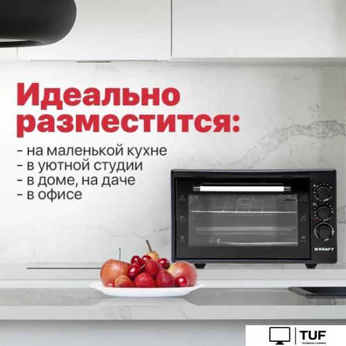 Мини-печь Kraft KF-MO3800BL (черный)