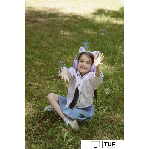 Наушники Miru Cat EP-W10 (сиреневый)