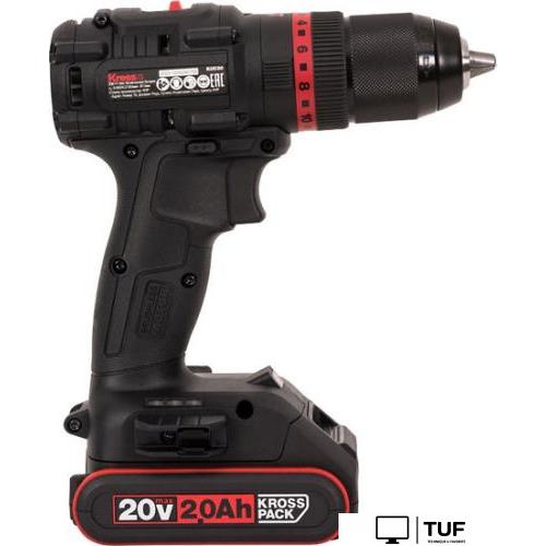 Ударная дрель-шуруповерт Kress KUC30.1 (с 2-мя АКБ, сумка)