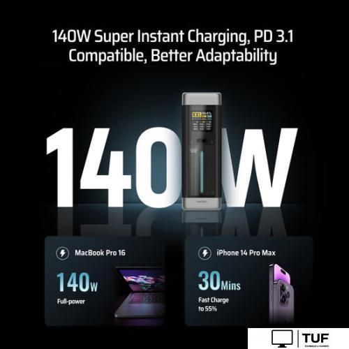 Внешний аккумулятор Cuktech 20 Power Bank 25000mAh 210W MAX