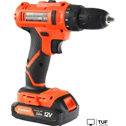 Дрель-шуруповерт Patriot BR 117Li 180301117 (с 2-мя АКБ, кейс)