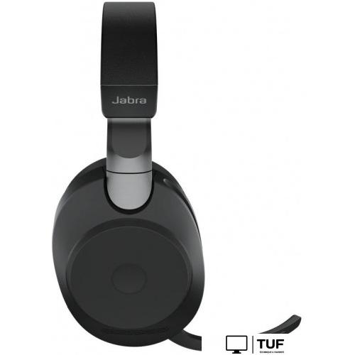 Офисная гарнитура Jabra Evolve2 85 USB-A UC (черный, с зарядной базой)