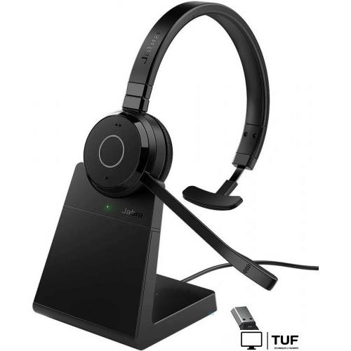 Офисная гарнитура Jabra Evolve 65 TE MS Mono Stand