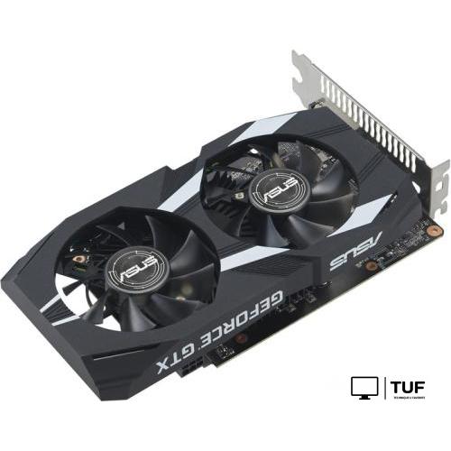 Видеокарта ASUS Dual GeForce GTX 1650 OC Edition 4GB GDDR6 EVO DUAL-GTX1650-O4GD6-P-EVO