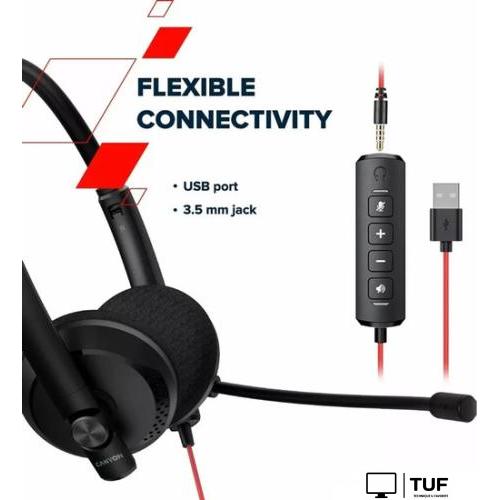 Офисная гарнитура Canyon HS-07