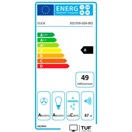 Кухонная вытяжка Elica Hidden 2.0 IX/A/72 PRF0095073A