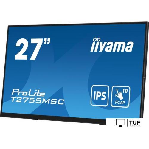 Портативный монитор Iiyama ProLite T2755MSC-B1