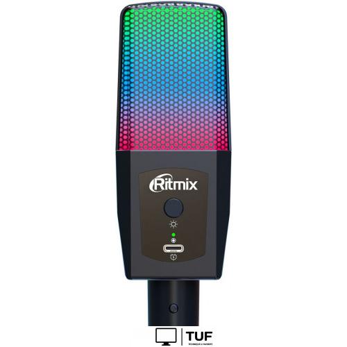 Проводной микрофон Ritmix RDM-170 (черный)