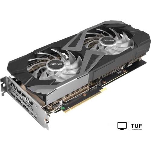 Видеокарта KFA2 GeForce RTX 3060 Ti EX LHR 1-Click OC 36ISL6MD1WTK