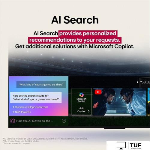 OLED телевизор LG OLED evo AI C5 OLED77C51LA