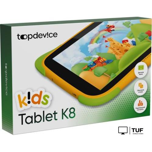 Планшет Topdevice Kids Tablet K8 2GB/32GB (оранжевый)